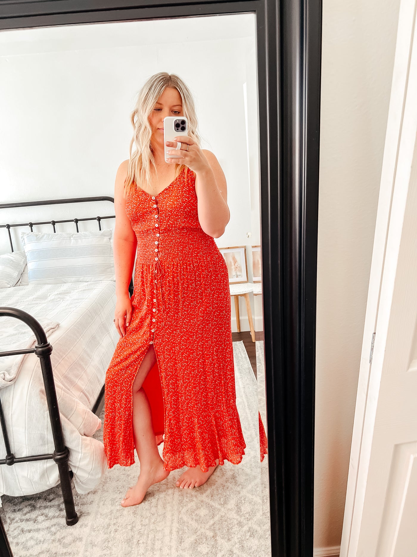 Nita button down maxi