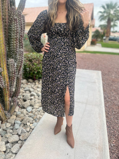 Perfect Solution Midi Dress