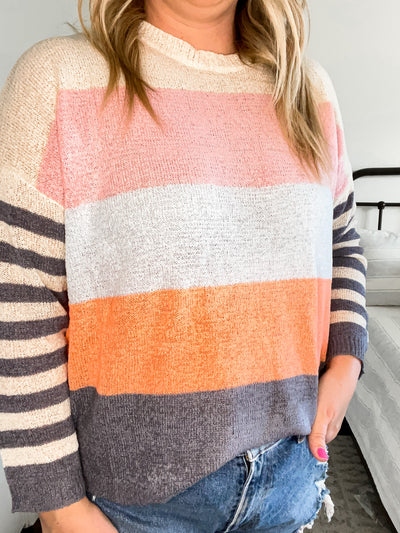 Knit Striped sweater