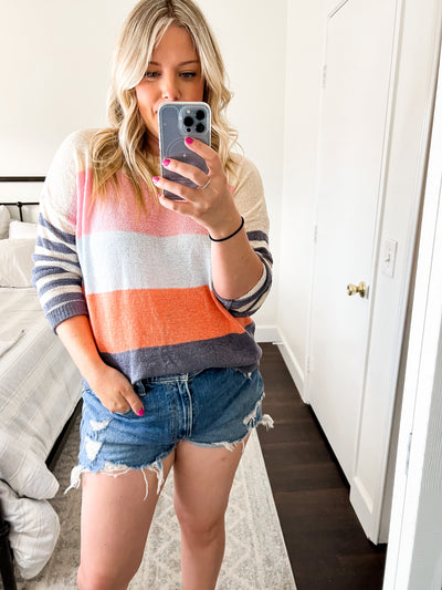 Knit Striped sweater