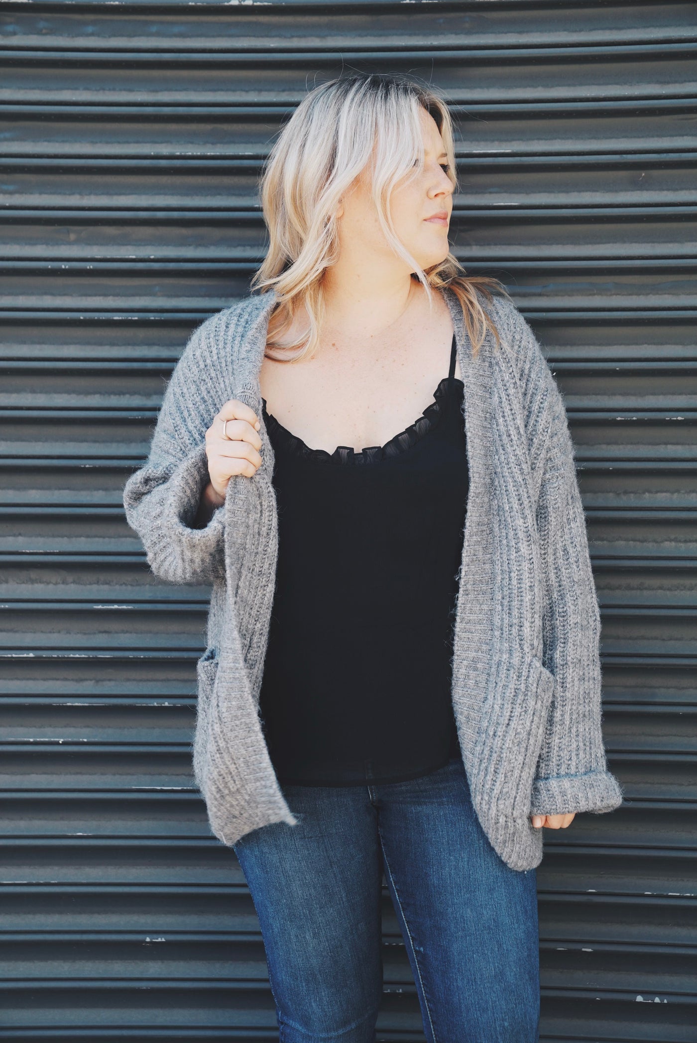 Snuggle Me Ribbed Cardigan
